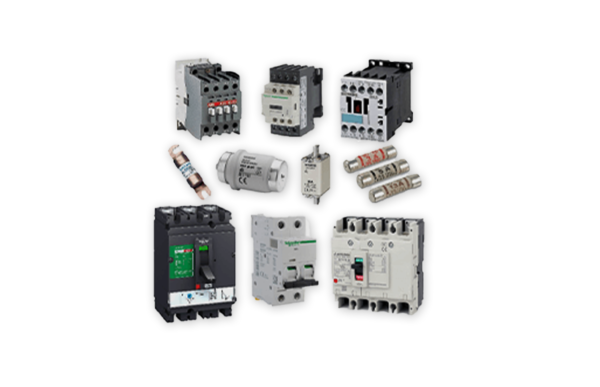 Fuses, contactors and circuit breakers